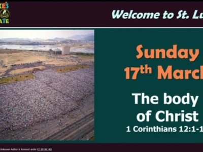 The body of Christ (1 Corinthians&nbsp;12:1-14)