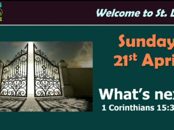 What Next? (1 Corinthians&nbsp;15:35-49)