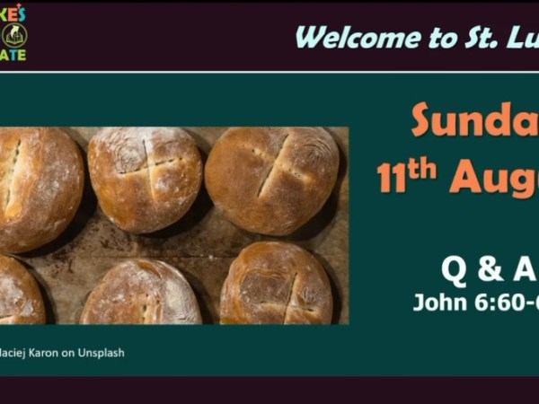 Questions and Answers (John&nbsp;6:60-69)