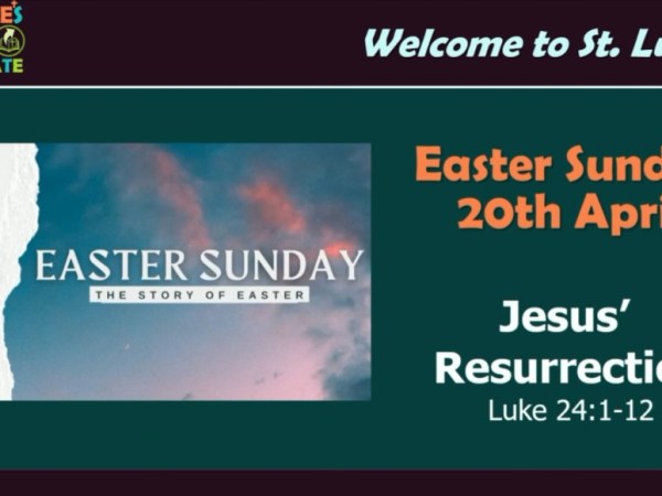 Easter Sunday (Luke&nbsp;24:1-12)