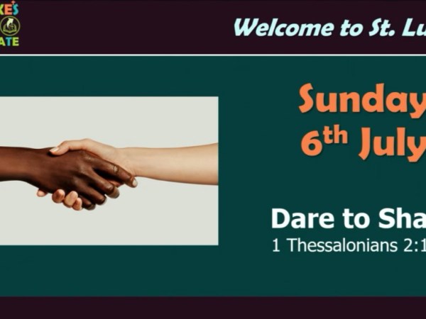 Dare to Share (1 Thessalonians&nbsp;2:1-12)