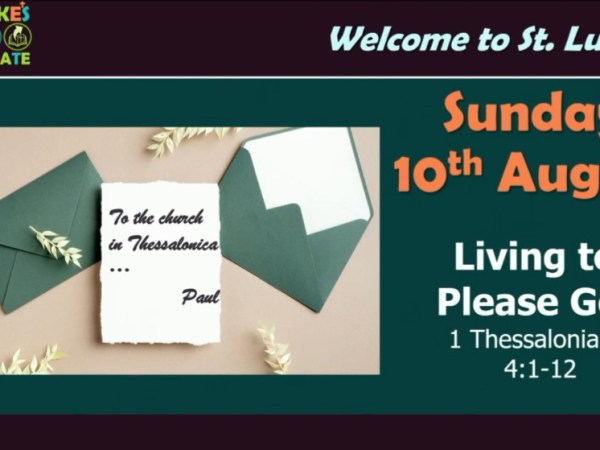 Living to Please God (1 Thessalonians&nbsp;4:1-12)