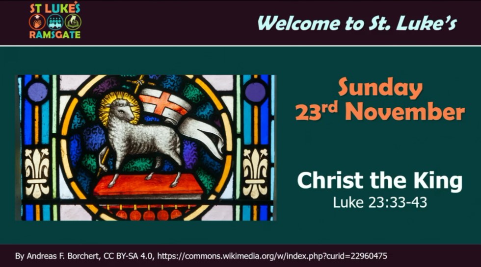 Christ the King (Luke&nbsp;23:33-43)