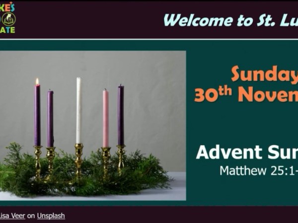 Advent Sunday (Matthew&nbsp;25:1-13)