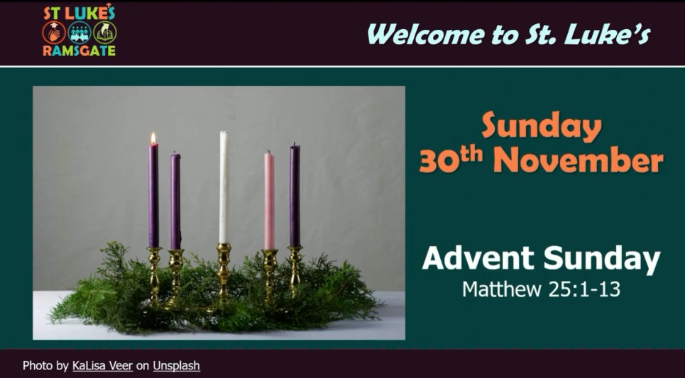 Advent Sunday (Matthew&nbsp;25:1-13)
