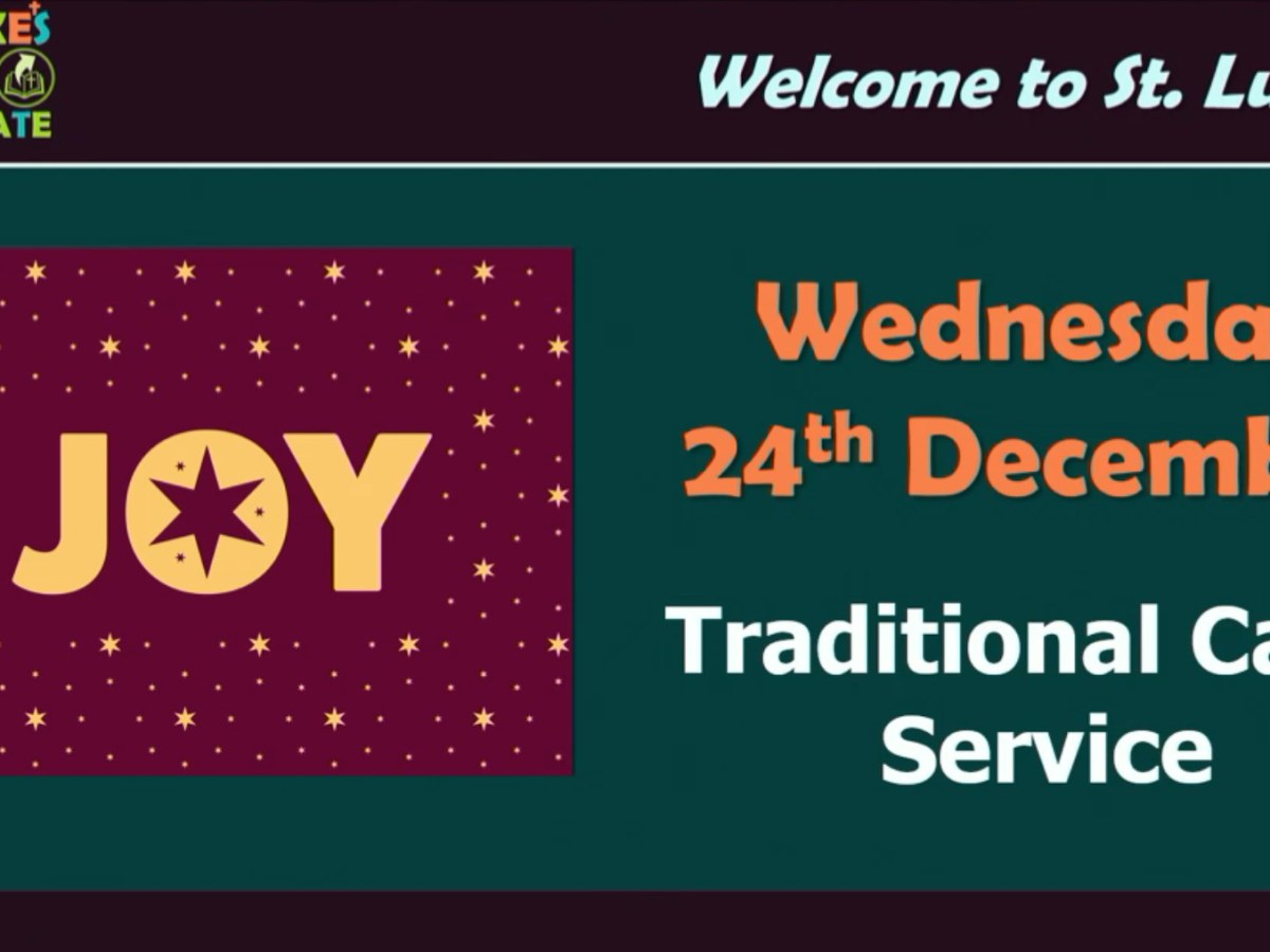 Traditional Carol Service –&nbsp;Joy