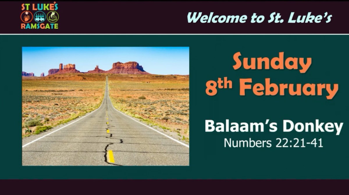 Balaam’s Donkey (Numbers&nbsp;22:21-41)