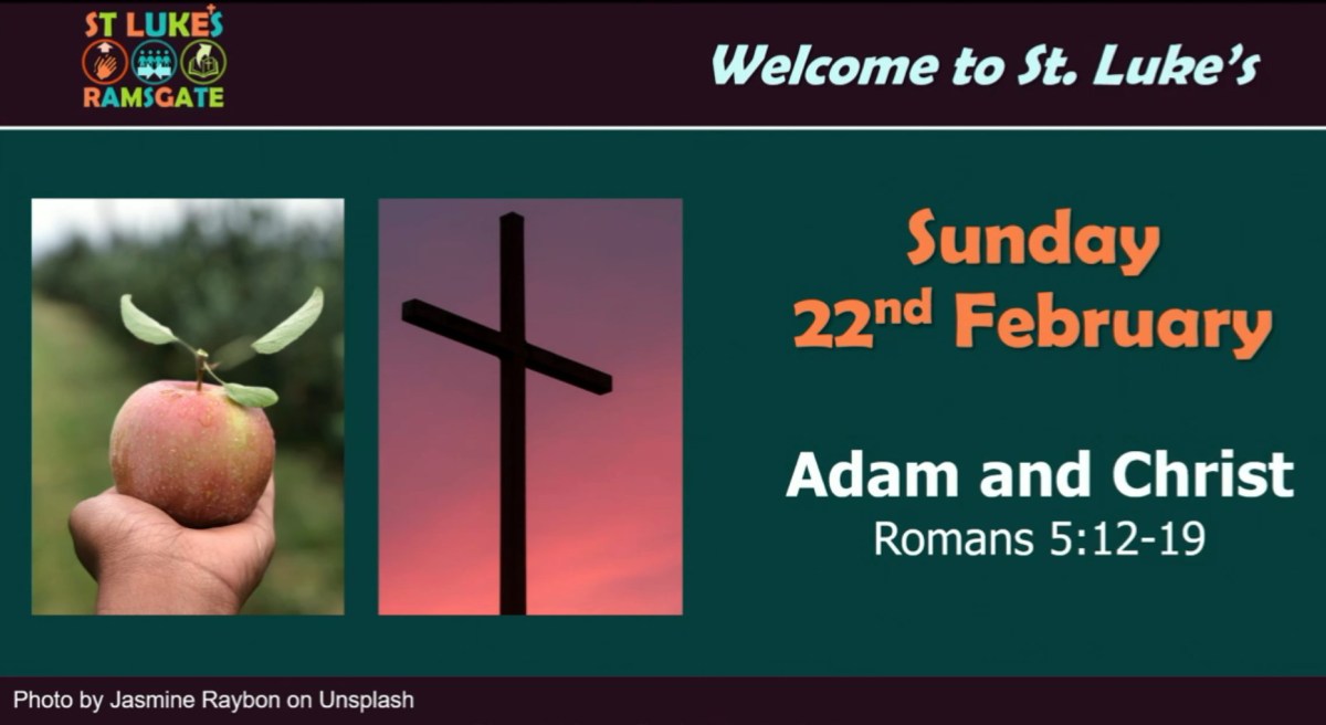 Adam and Christ (Romans&nbsp;5:12-19)