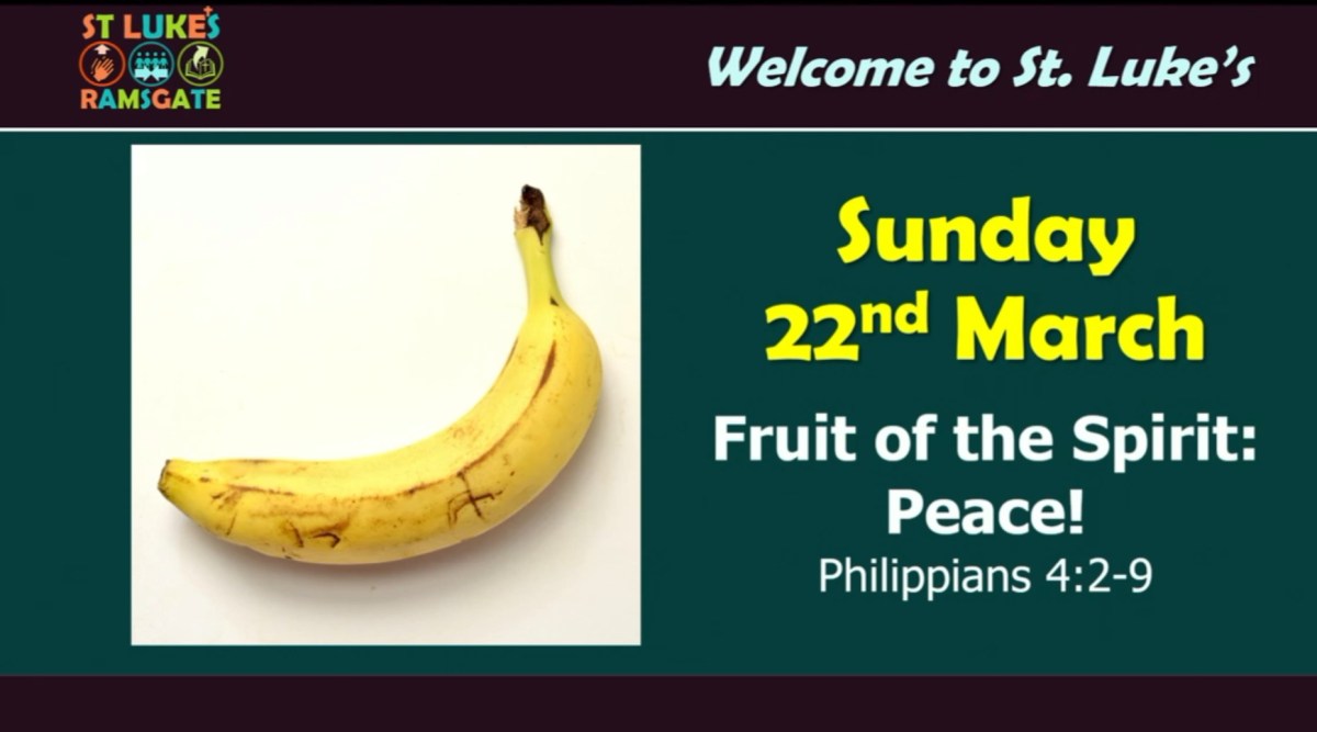 Peace (Philippians 4:2-9)