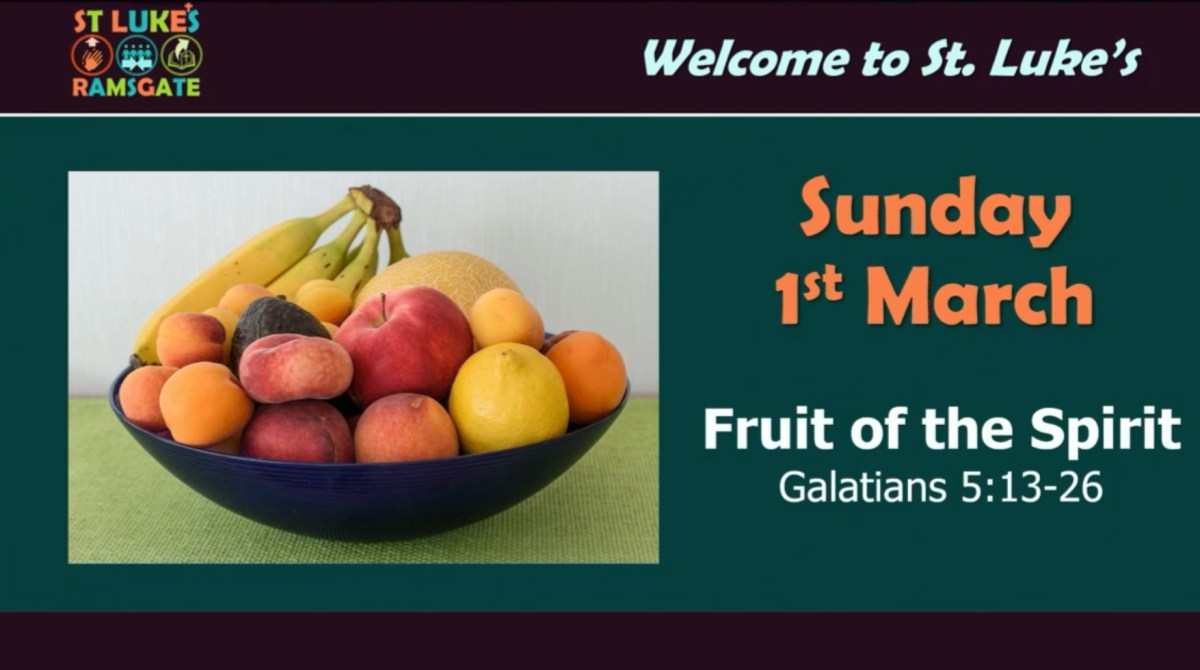 Fruit of the Spirit (Galatians&nbsp;5:13-26)