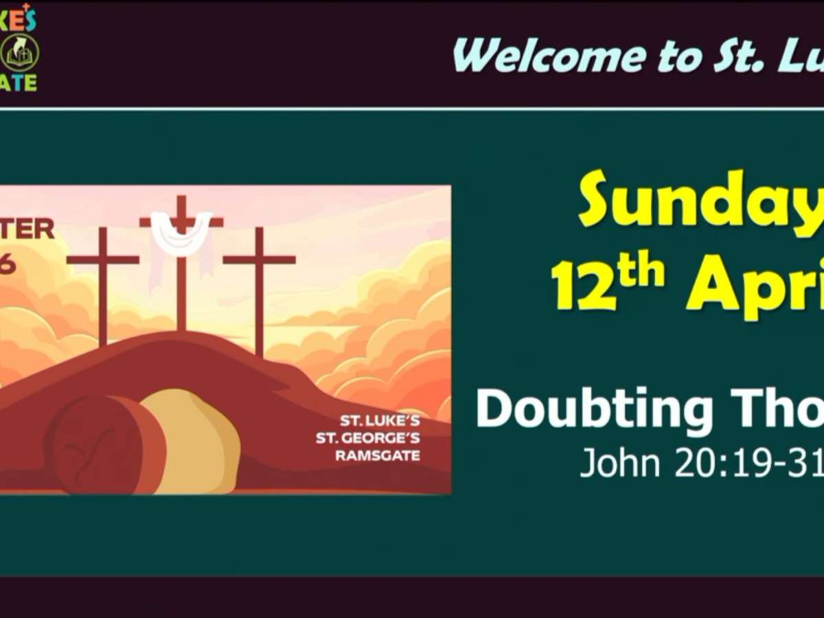 Doubting Thomas (John&nbsp;20:19-31)