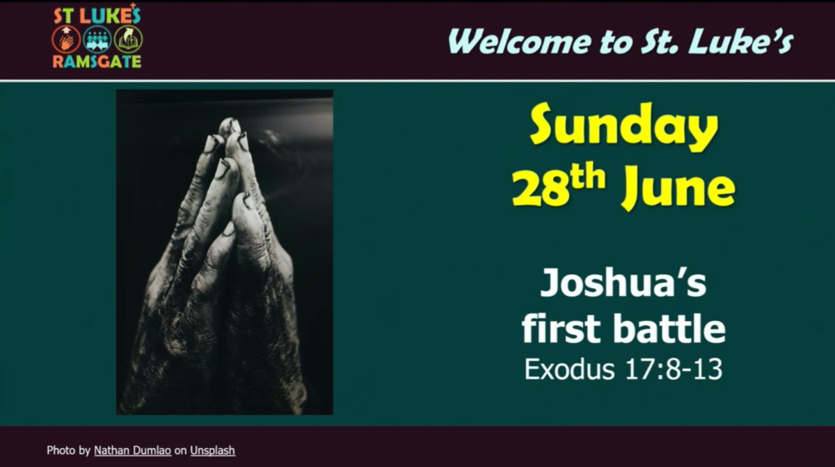 Joshua’s First Battle (Exodus&nbsp;17:8-13)