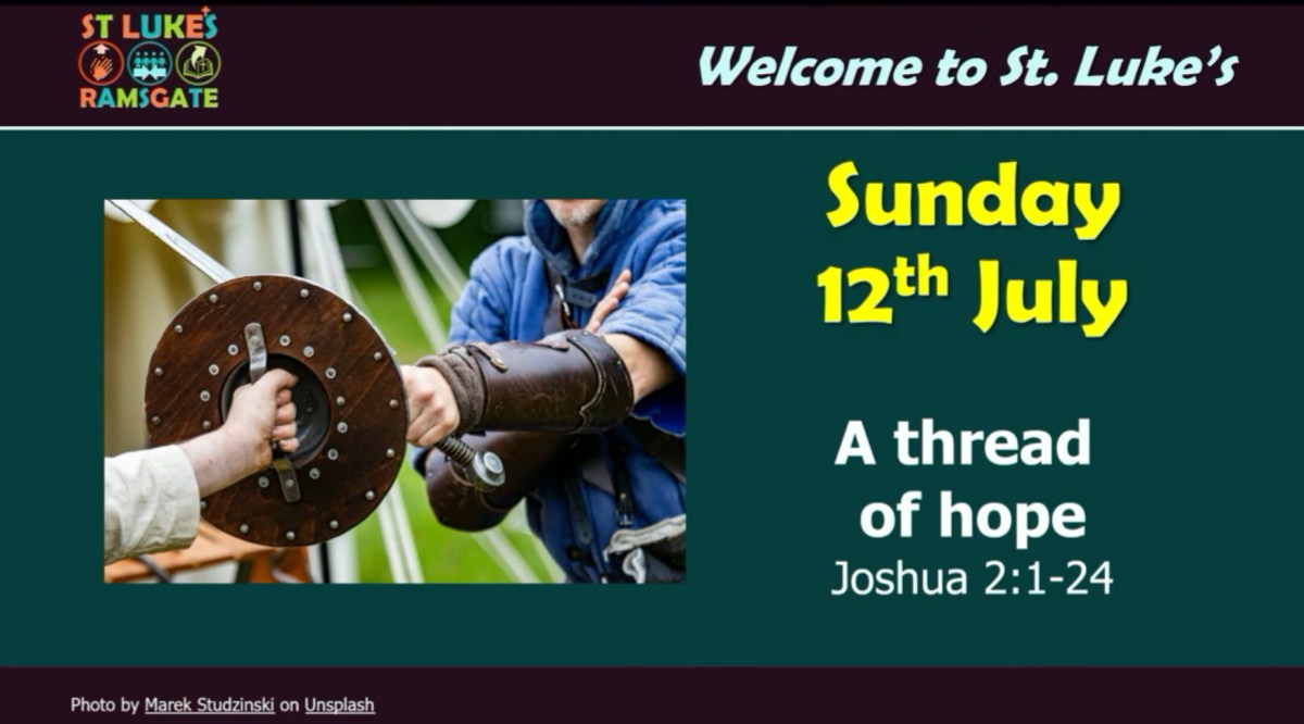 Thread of Hope (Joshua&nbsp;2:1-24)