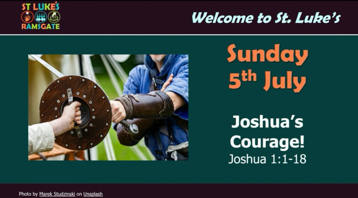 Joshua’s Courage (Joshua&nbsp;1:1-18)