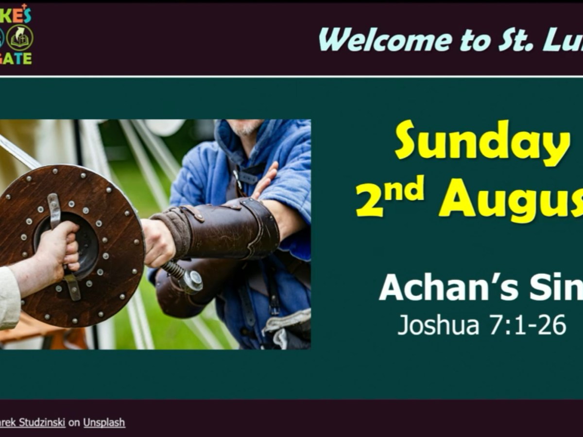 Achan’s Sin (Joshua&nbsp;7:1-26)