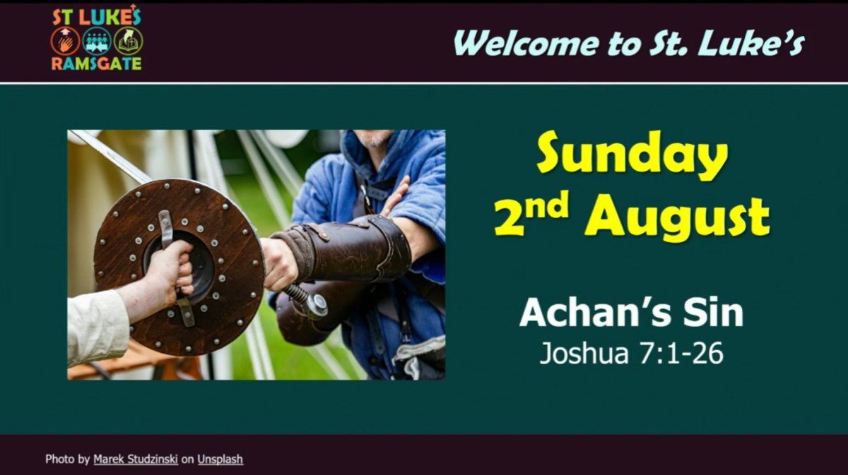 Achan’s Sin (Joshua&nbsp;7:1-26)