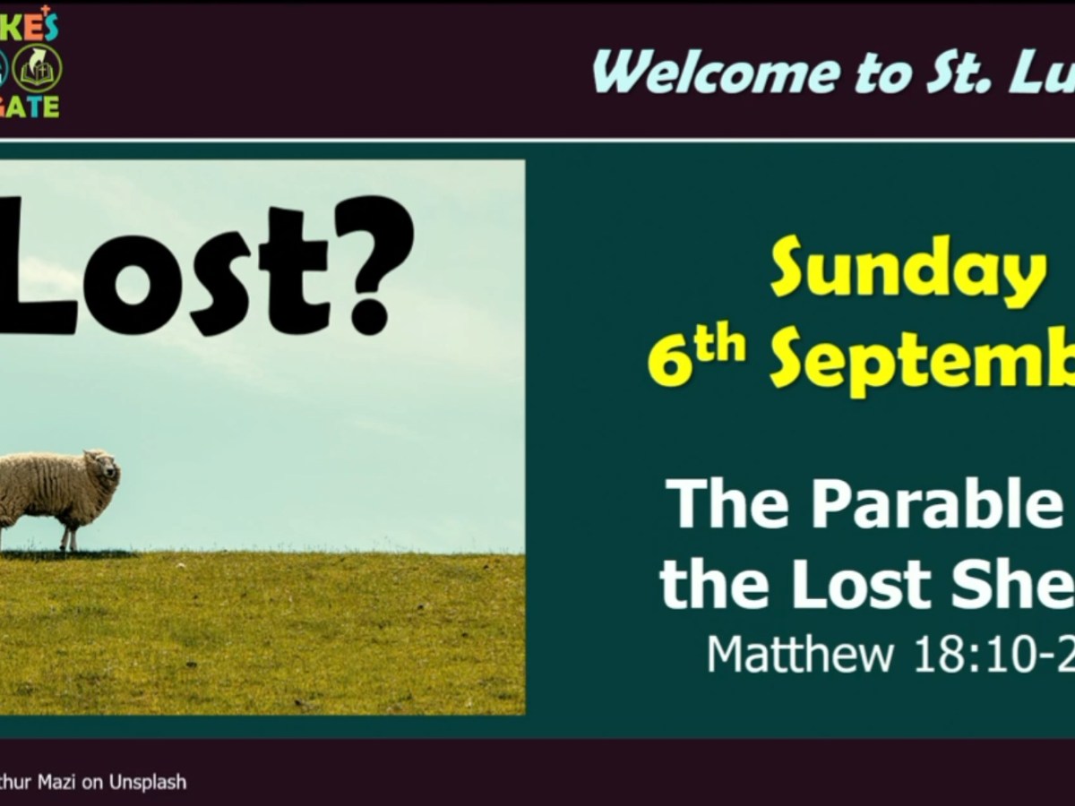 The Parable of the Lost Sheep (Matthew&nbsp;18:10-20)